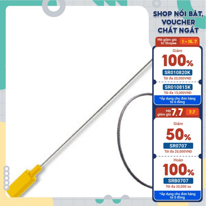 Kẹp chì dây niêm phong / Seal cáp / Seal chì dây container có seri