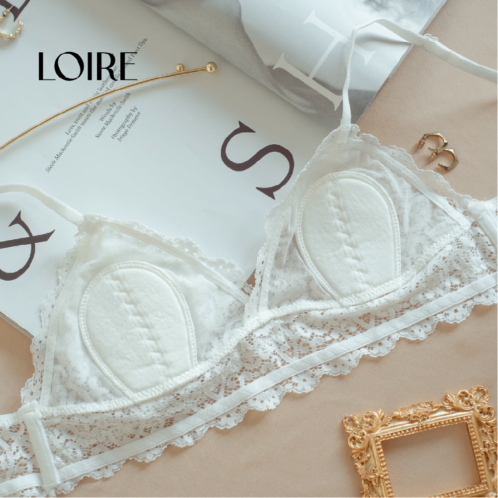 Áo Bralette Ren Đệm Liền Loirechic BRR03