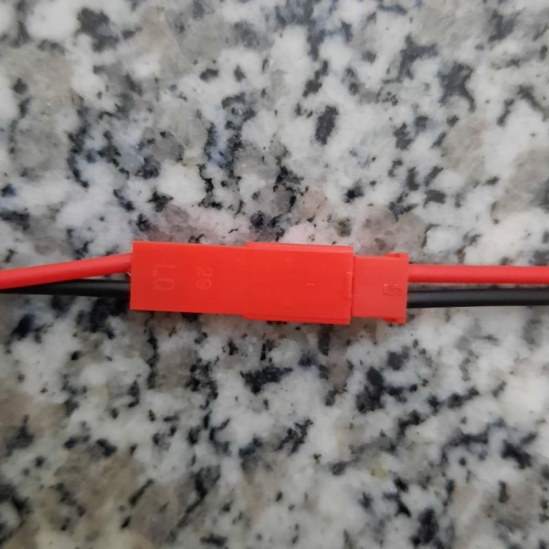 jack cắm JST kết nối 2pin (1 cặp đực cái)