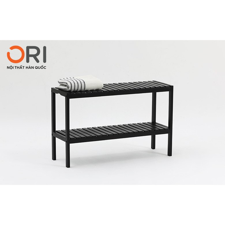 [HÀNG CHẤT LƯỢNG] Kệ Giày Dép Hàn Quốc Bằng Gỗ 2 Tầng Nhiều Màu Size 80 - BENCH 2F- ORI NỘI THẤT HÀN QUỐC