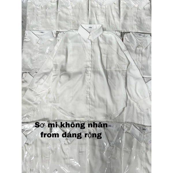 Áo Sơ_Mi Kẻ LOGO Thêu, Sơ mi nữ ( Hàng Quảng Châu)