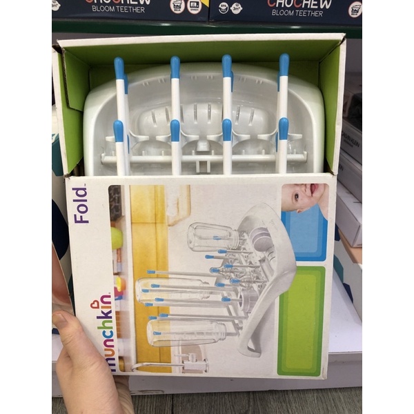🍀Khay úp bình sữa MUNCHKIN gấp gọn.