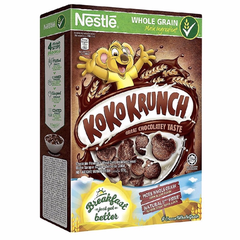 Bánh Ăn Sáng Nestle KoKoKrunch / Milo / Honey Star (170g-330g)