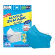 Khẩu Trang Mayan 3D Mask Pm2.5 Medi Freesize Màng Lọc N95 Túi 5 Chiếc Size M (Màu Ngẫu Nhiên )