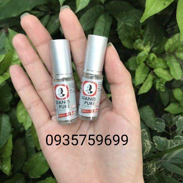 [CHÍNH HÃNG]Dầu lăn ông già SIANG PURE Thái Lan 3cc các màu