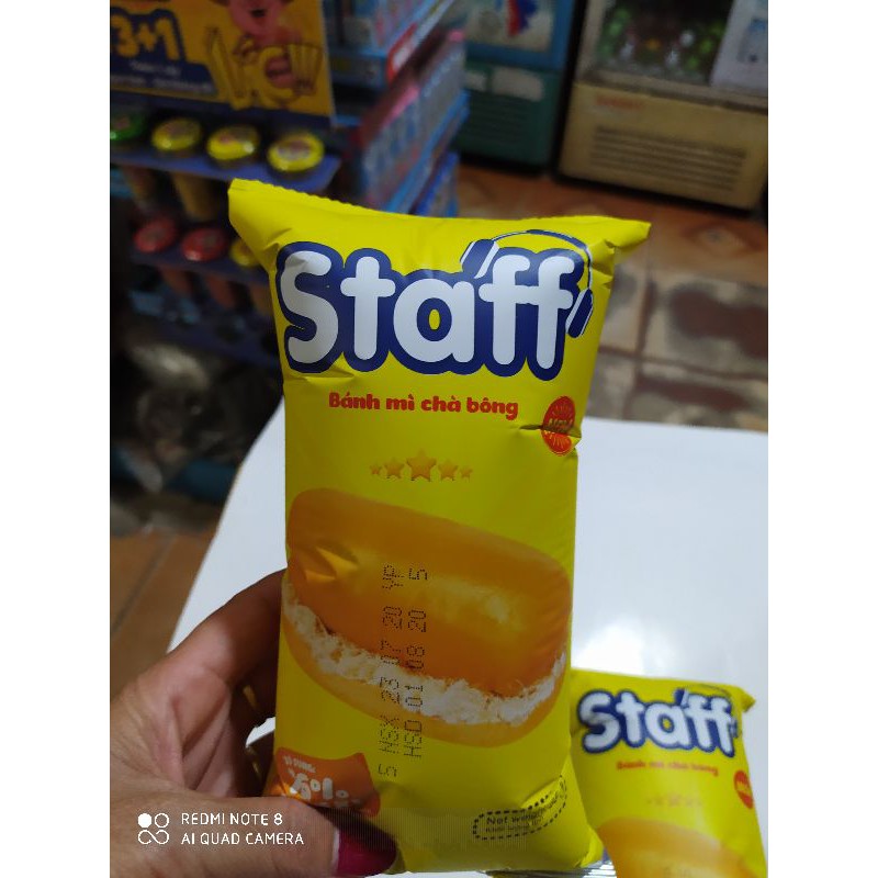 3 CÁI BÁNH MỲ CHÀ BÔNG STAFF HỮU NGHỊ BỔ SUNG CAN XI hàng date luôn mới nhất