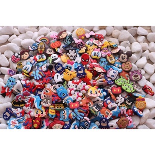 Set 8 phụ kiện sticker đáng yêu gắn dép/sục cực hotgiá rẻ