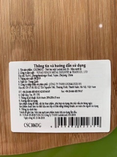 Thớt Thông Minh Nhà Bếp LOCK&LOCK