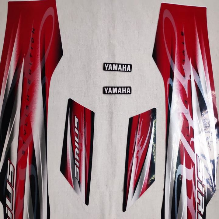 [THAY THẾ MỚI] BỘ TEM 3 LỚP XE MÁY, TEM DÁN DÀN ÁO XE SIRIUS ĐỜI 2013, TEM NHƯ ZIN THEO XE, KEO DÁN CHẮC CHẮN ÍT BAY MAU