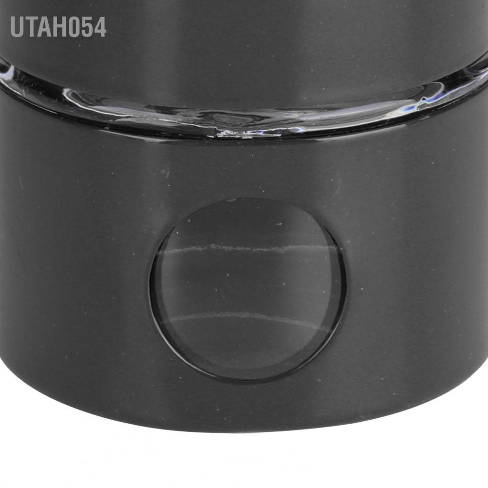 Utah054 Coffee Bean Container Iron Glass Mini Sealed Jar Kitchen Storage Tank for Beans Tea
