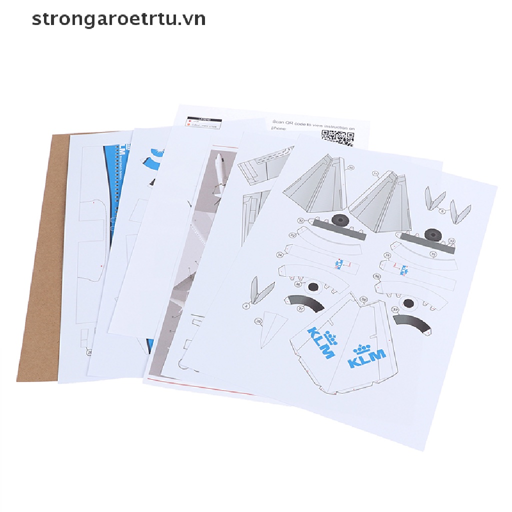 Mô Hình Máy Bay Chiến Đấu 737 3D Tỉ Lệ 1: 100