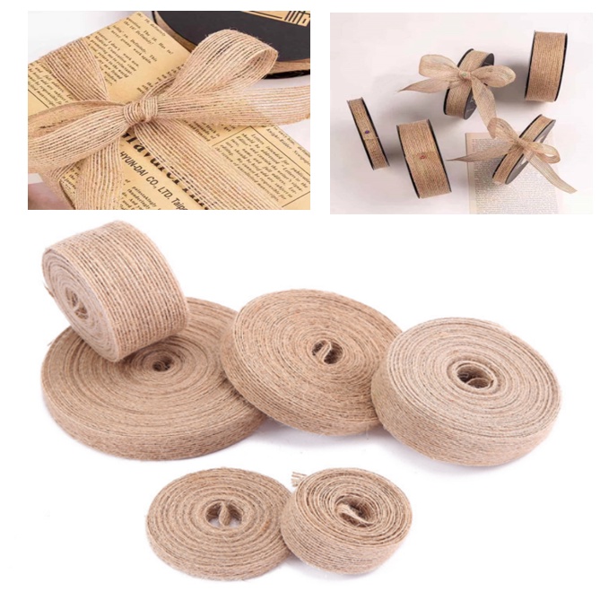 Cuộn Dây Ruy Băng Vải Lụa Họa Tiết Cá Dùng Trang Trí Hộp Quà/Tiệc Cưới DIY