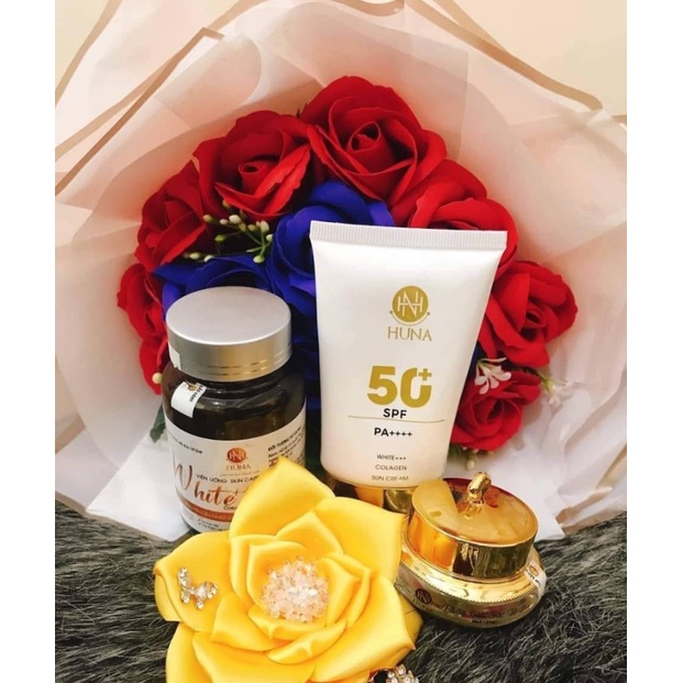 Combo 3 sản phẩm Huna (100% Hàng chính hãng cao cấp từ công ty)