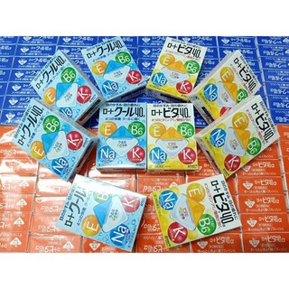 Dung Dịch nhỏ mắt Rohto Màu Xanh Vitamin 40α 12ml