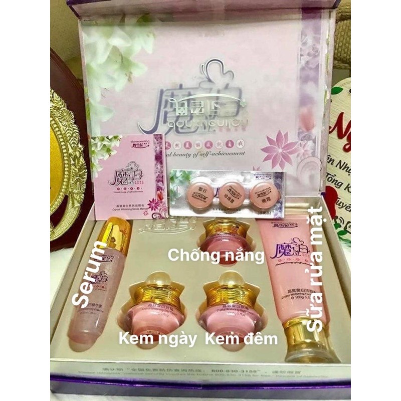 kem hoàng cung hồng chính hãng 5 món (Giành cho da nhạy cảm)