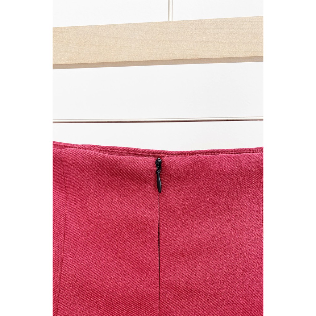 [Mã WABRWA8 giảm 15% đơn 99k] DOTTIE - Váy Ngắn Xẻ Tà Đỏ Nữ S0022 | BigBuy360 - bigbuy360.vn