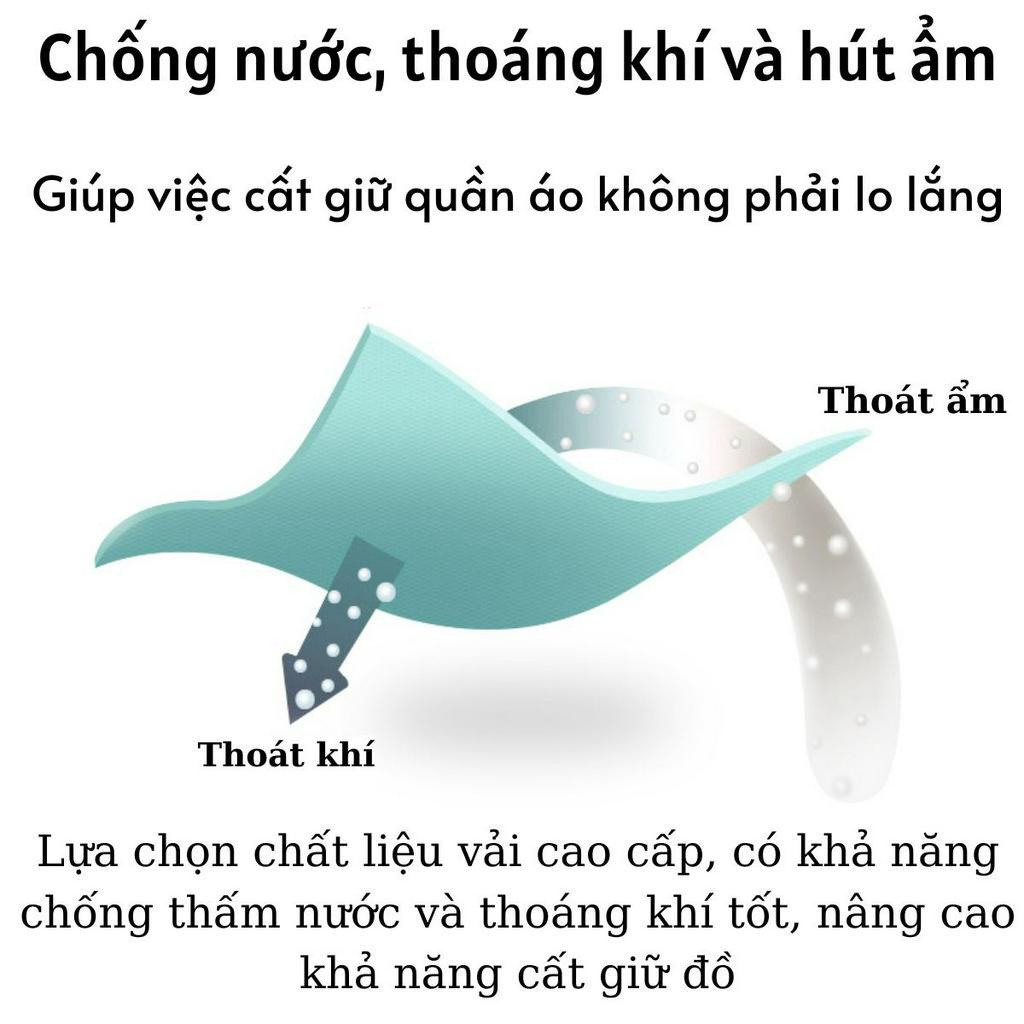 Tủ Quần Áo Vải, Tủ Vải Khung Thép Titan Cao Cấp Chốt Kim Loại 2 Buồng Tuổi Thọ 3-5 Năm Bảo Hành 12 Tháng