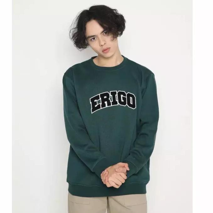 Khuyên Tai Thiết Kế Đơn Giản Cá Tính★ Áo Nỉ Dài Tay Cổ Tròn Thời Trang Nam Nữ | BigBuy360 - bigbuy360.vn