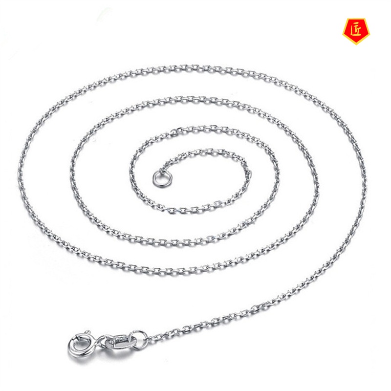 (Hàng Có Sẵn) Vòng cổ Nữ Mặt Thánh Giá Mạ Bạc Phong Cách Retro