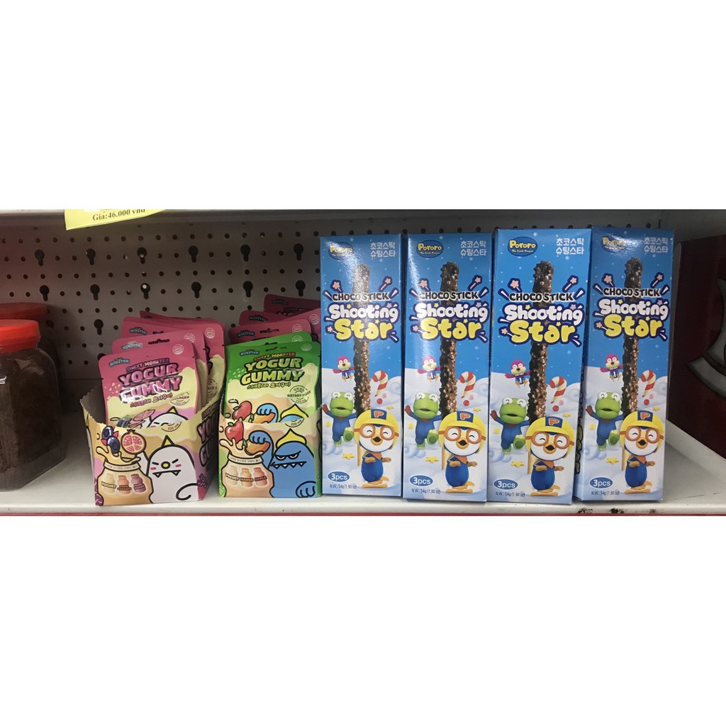 Bánh que kẹo nổ Pororo