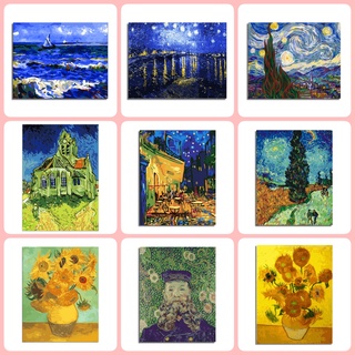 Bộ Tranh Sơn Dầu 40x50cm Tự Làm Hình Bức Tranh Của Van Gogh