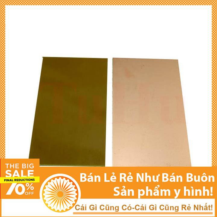 Phíp đồng làm mạch điện tử  10X15 CM 1.2MM