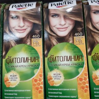 Thuốc nhuộm tóc palette phủ bạc nga