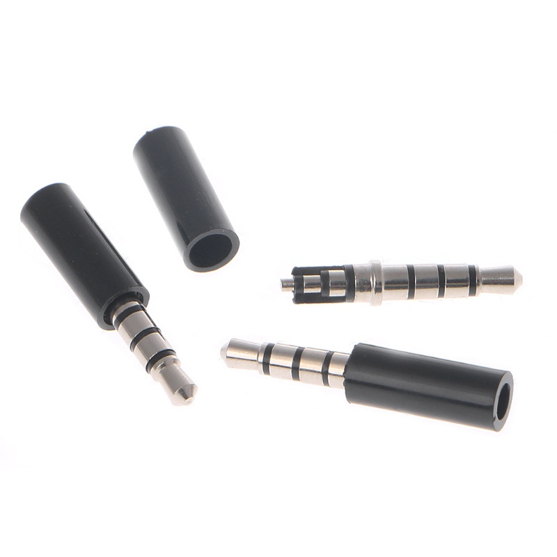Set 10 giắc cắm tai nghe mạ vàng 4 cực 3.5mm