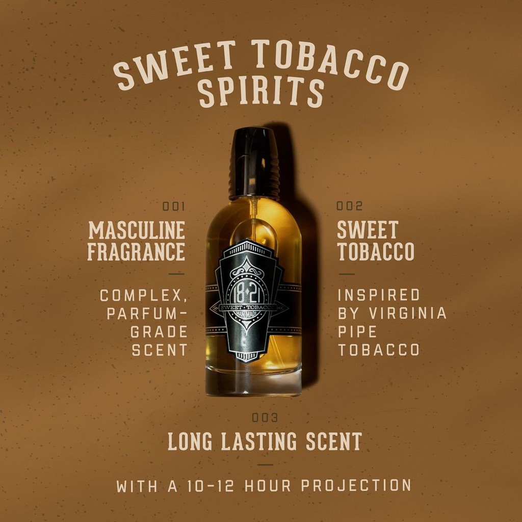 Nước hoa nam 18.21 Man Made Sweet Tobacco, Noble Oud, Asolute Mahogany Spirits 100ml hương nam tính lưu hương lâu