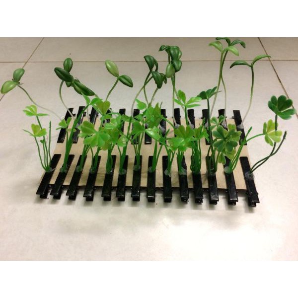 1 cái Kẹp Tóc Hình Cỏ Xanh Nhỏ Nhắn Dễ Thương Dành Cho Trẻ Em