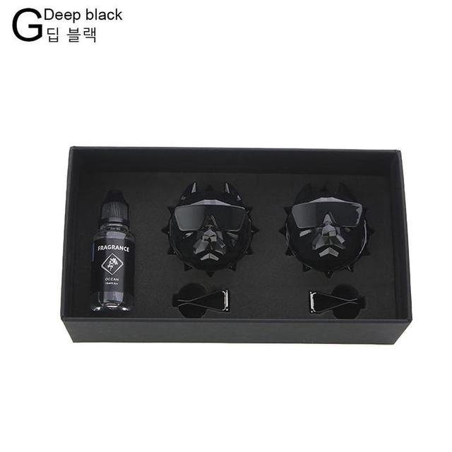 Nước Hoa Đầu Chó Pitbull Cài Cửa Gió Điều Hòa Xe Ô Tô Tặng Kèm TInh Dầu