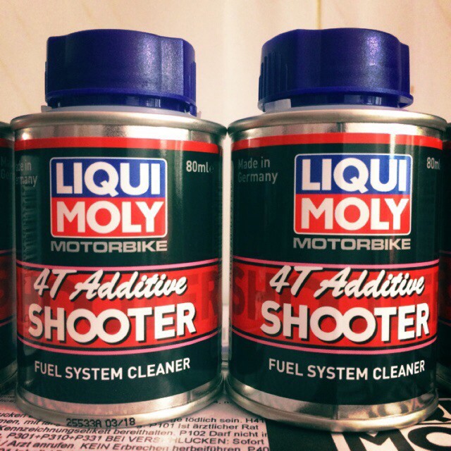 (Carbon Cleaner) Liqui Moly 4T Additive SHOOTER FUEL SYSTEM CLEANER - 80ml(giá sỉ: inbox)