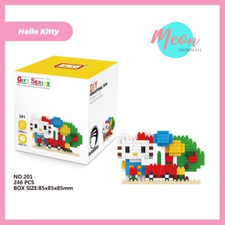 Xếp hình Hello Kitty - Miniblock lego hello kitty size S