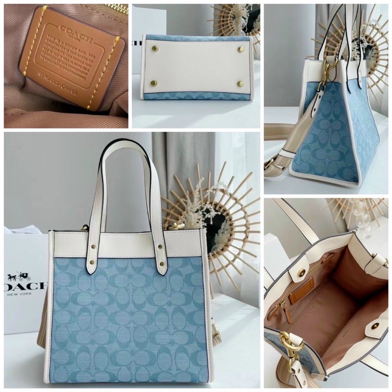 Túi C0ach Field Tote 22 full màu