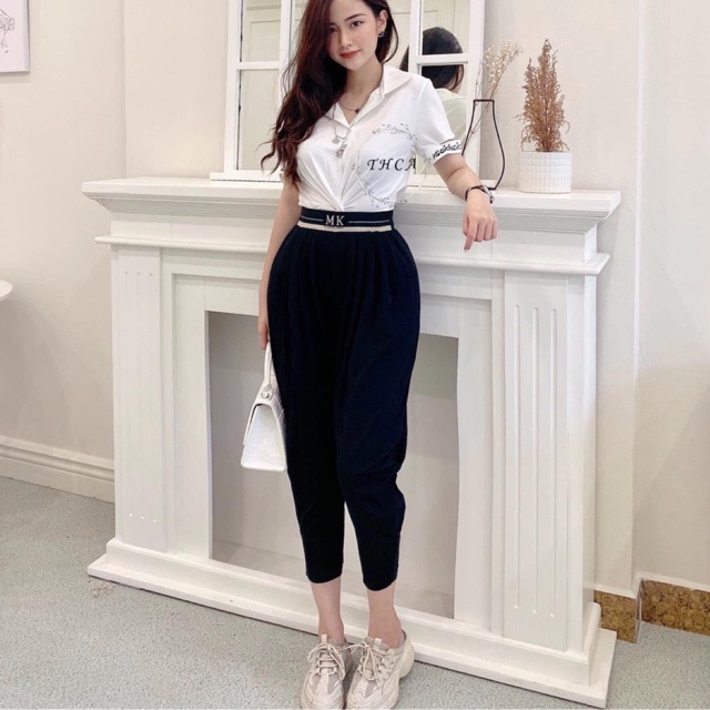 QUẦN BAGGY UMI CẠP CHỮ MS12299