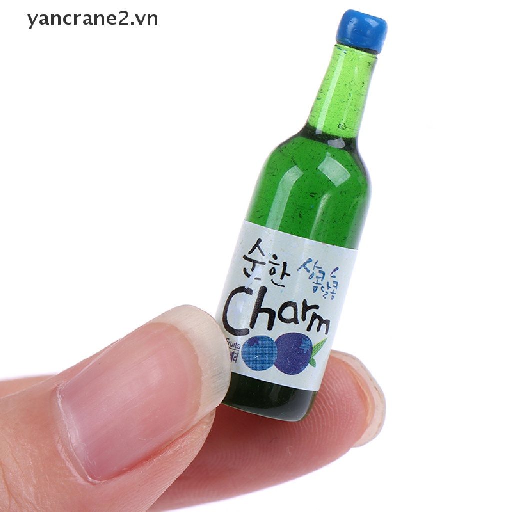 Bộ 5 Bình Nước Ép Trái Cây Tỉ Lệ 1: 12 Trang Trí Nhà Búp Bê