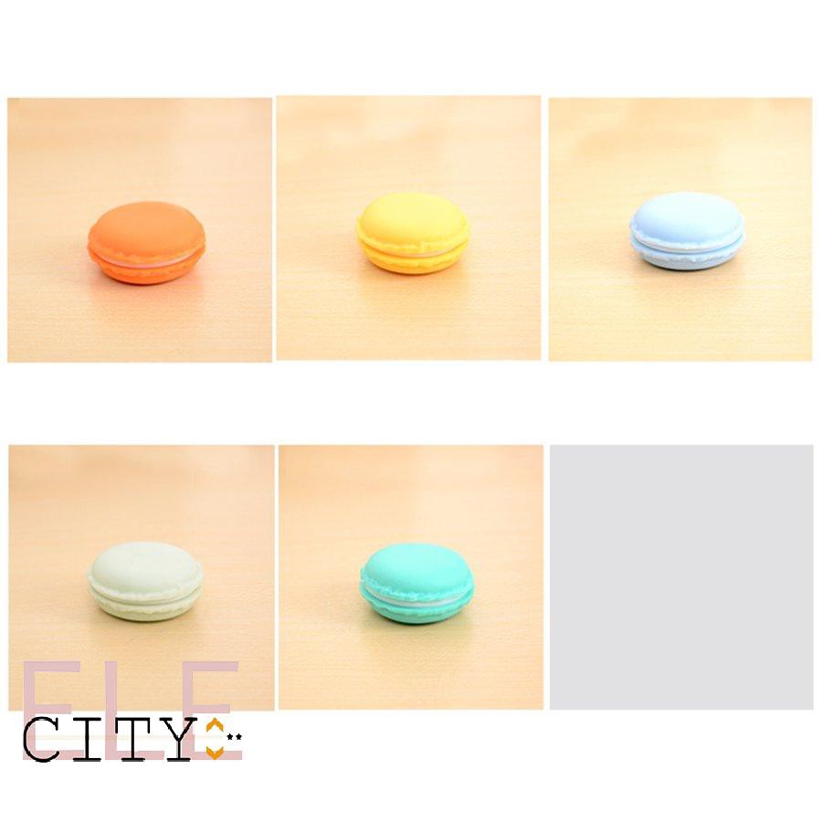 Hộp Đựng Trang Sức Hình Bánh Macaron 16 Ngăn