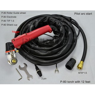 Mỏ cắt plasma pa80 5m/10m - túi mỏ cắt plasma pa80 5m/10m