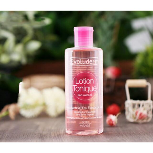 Nước Hoa Hồng Không Cồn Evoluderm Lotion Tonique