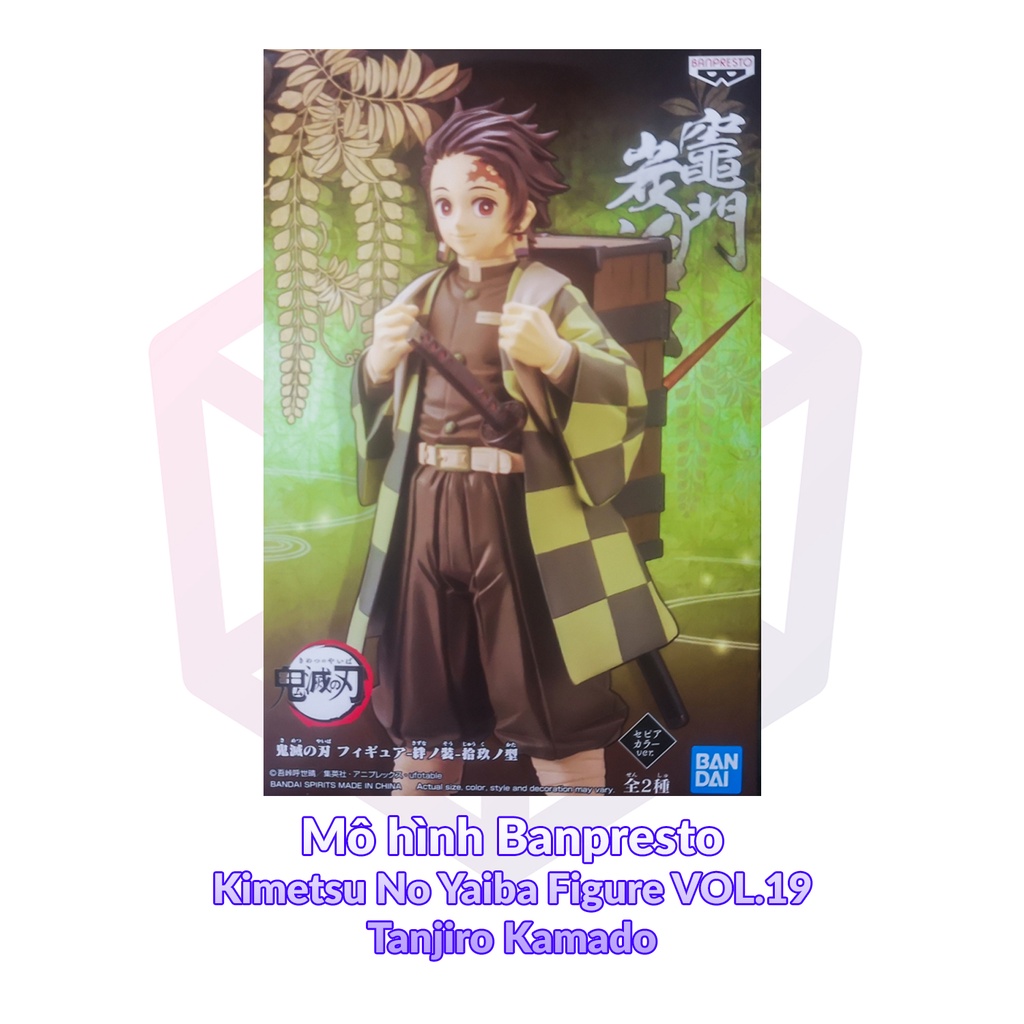 [Chính Hãng] Mô hình Banpresto Kimetsu No Yaiba Figure VOL.19 Tanjiro Kamado Thanh Gươm Diệt Quỷ [FCH]