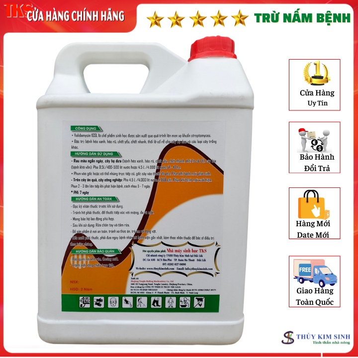 Xạ Khuẩn Trừ Nấm Bệnh VALIDAMYCIN 10SL - Can 4.5 Lít