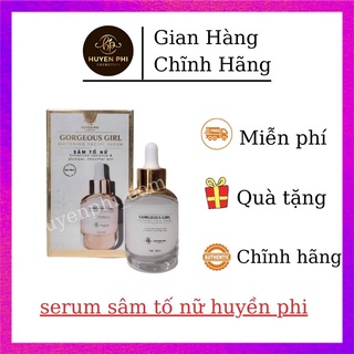 Serum Sâm Tố Nữ Huyền Phi cho da khoẻ mạnh, căng bóng, trắng hồng, tái tạo trẻ hoá làn da