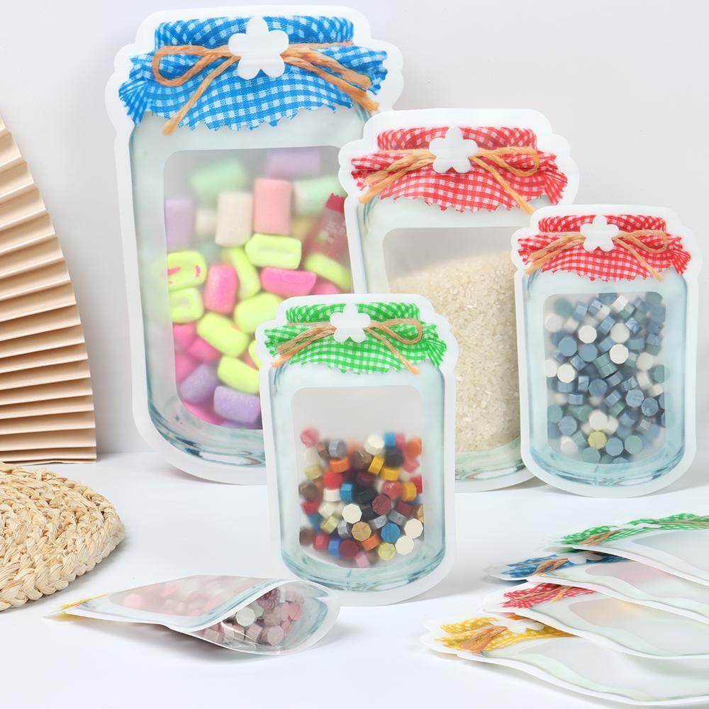BORAG Set 10 Túi Đựng Bánh Quy Có Thể Tái Sử Dụng Tiện Lợi