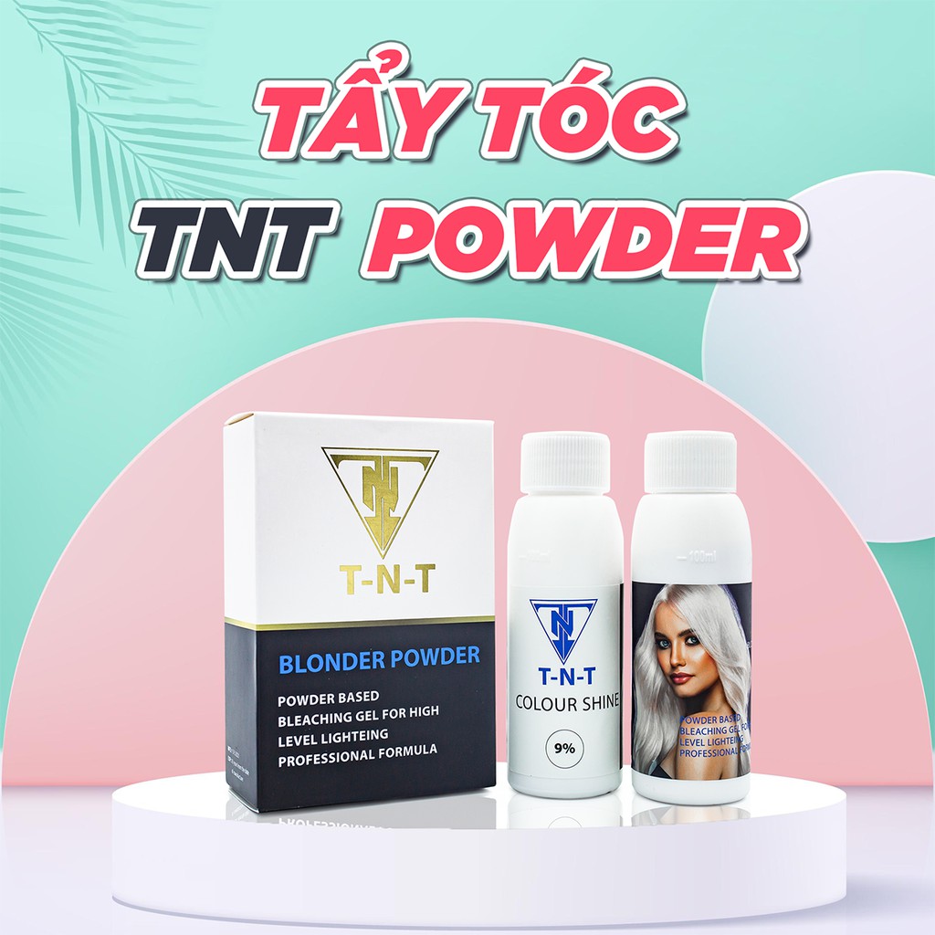 Bột Tẩy Tóc TNT BLONDER POWDER | Siêu Phẩm Tẩy Tóc - Minzihair HCM