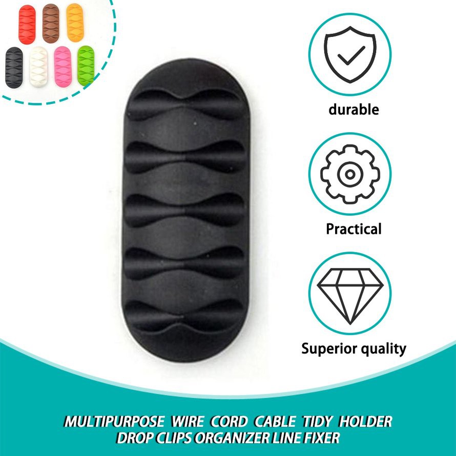Dụng Cụ Giữ Dây Cáp Gọn Gàng Tiện Dụng Cho Gia Đình