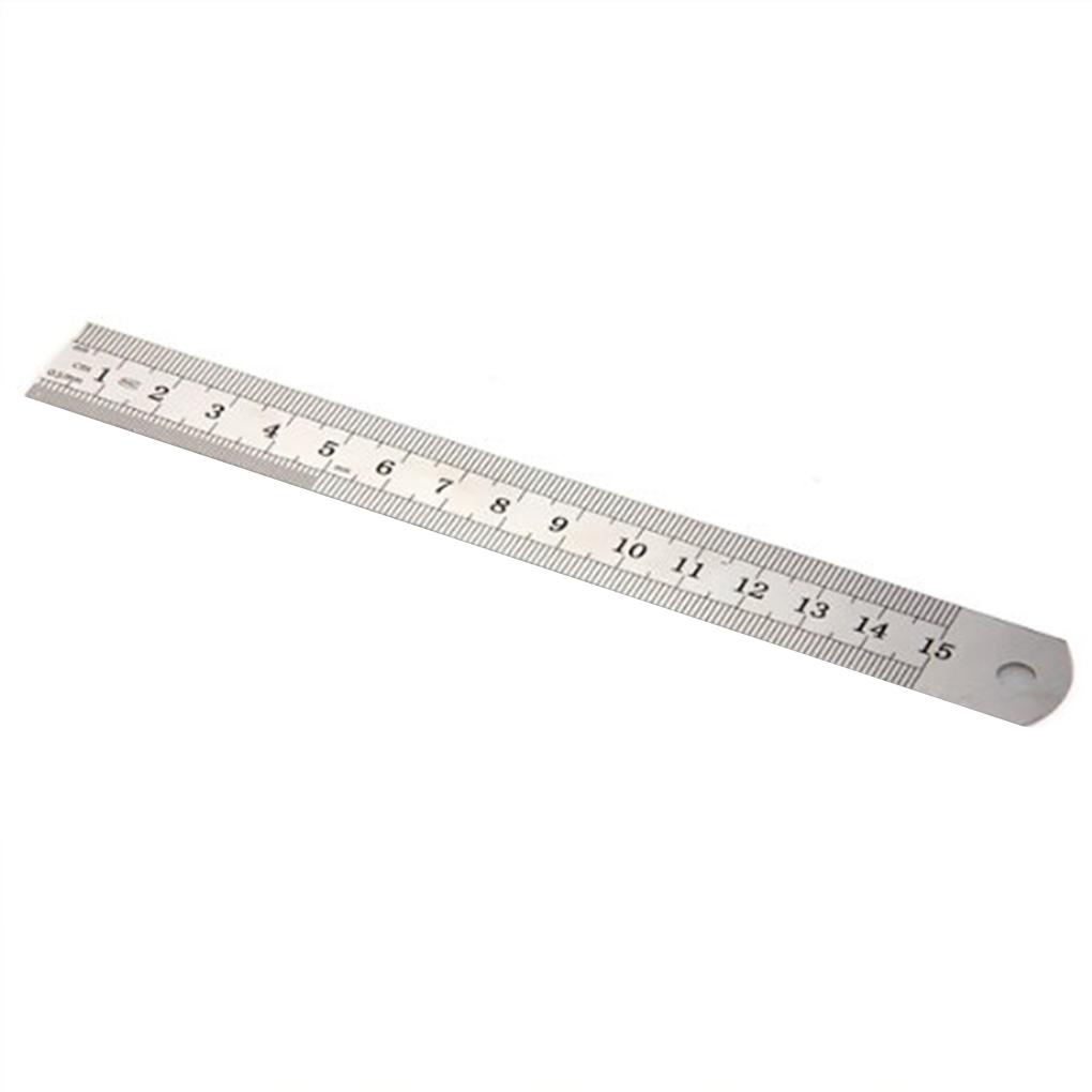 Thước Đo Bằng Thép Không Gỉ Dài 15cm / 30cm