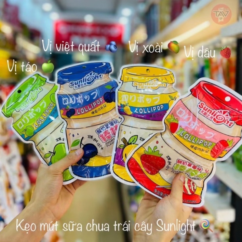 Kẹo mút hoa quả