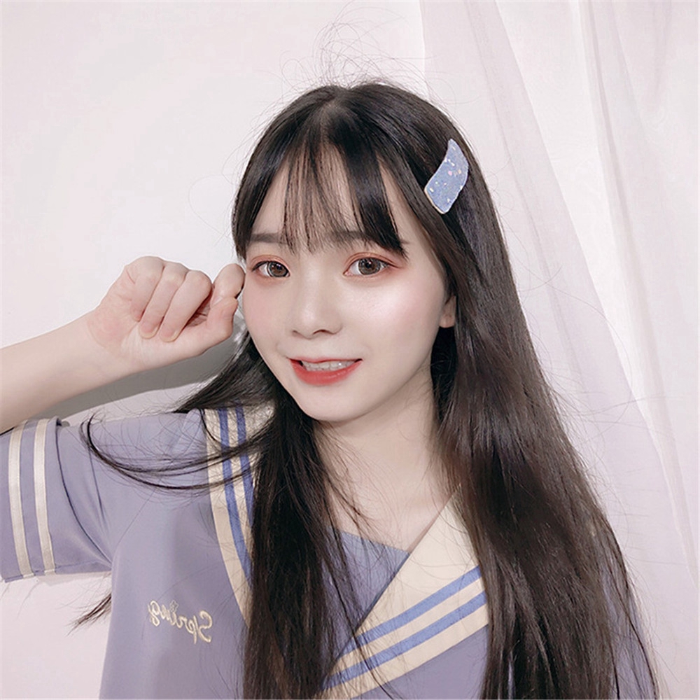 Sparkling Hair Clips BB Clip Color Autumn and Winter New Bright Color Personality Female Students Hair Accessories