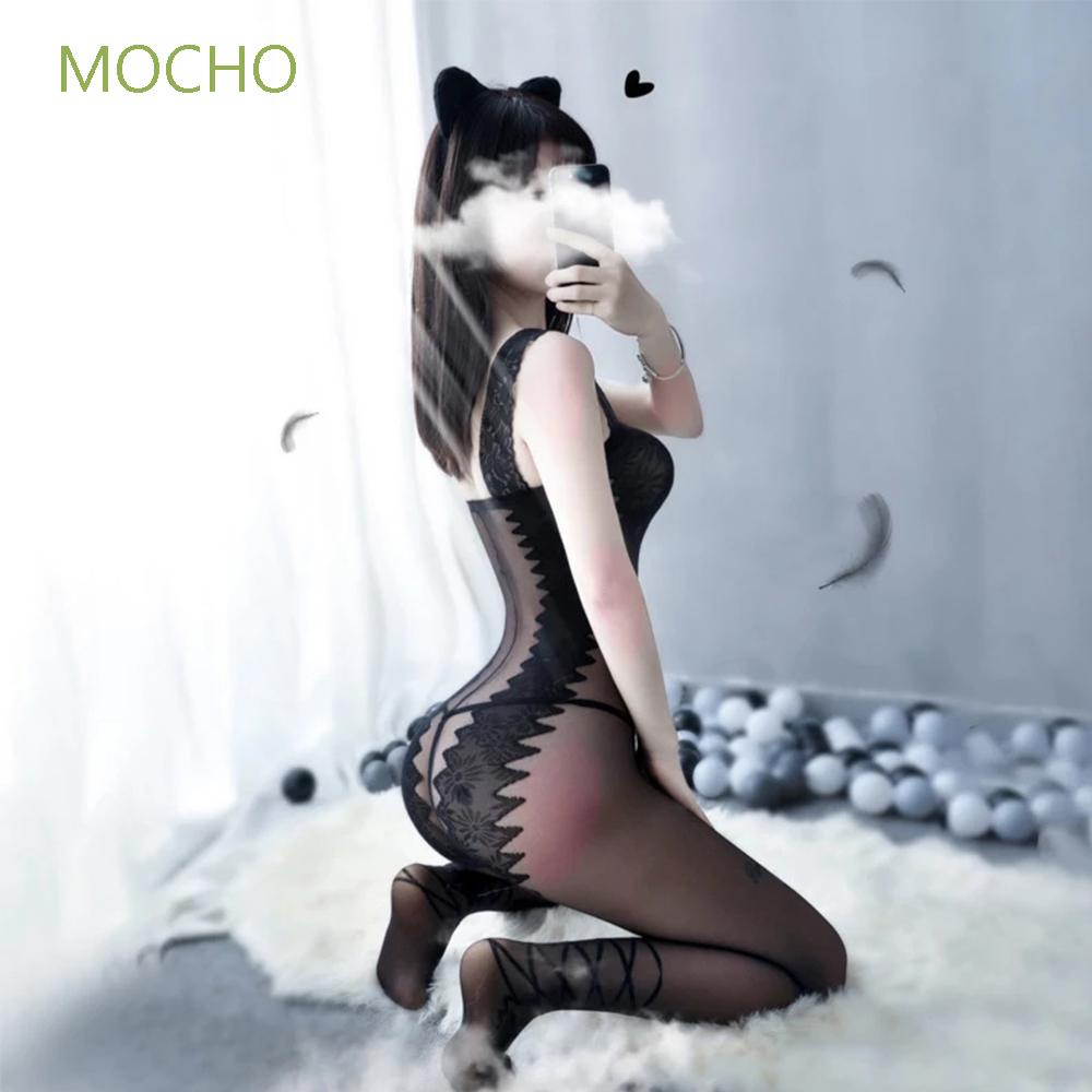 Quần tất babydoll xuyên thấu hở đáy siêu gợi cảm cho nữ