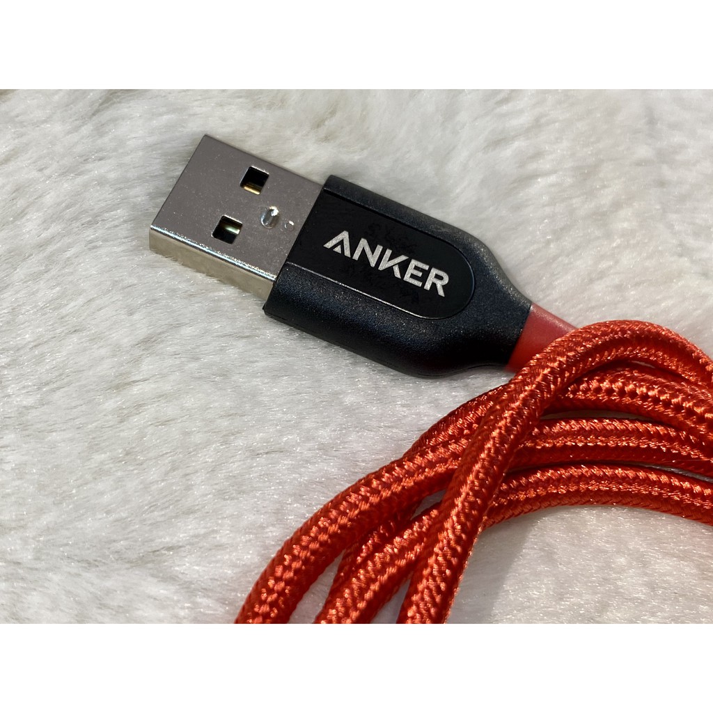 Cáp Anker PowerLine+ II Lightning A8452 dài 0.9m